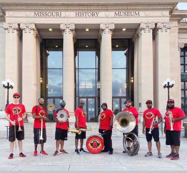 Red and Black Brass Band